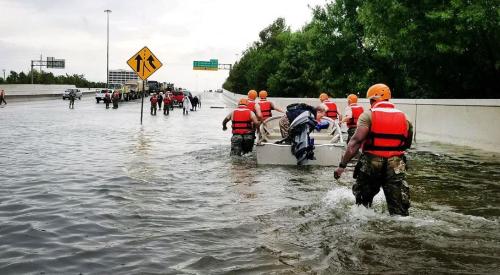 Hurricane harvey resuce