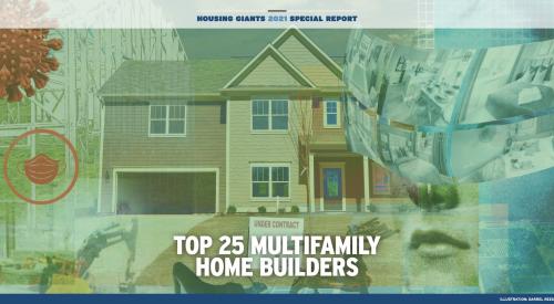 2021 Housing Giants multifamily builders list