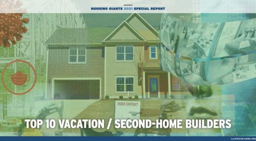 2021 Housing Giants top vacation home builders