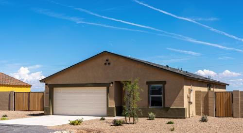 Diamond Age 3D-printed home exterior in Arizona