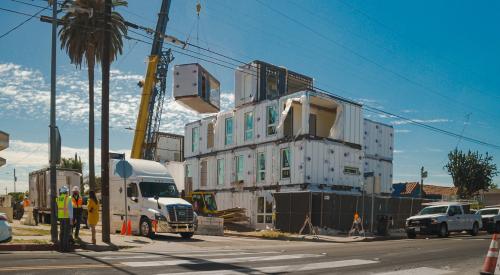 Watts Works project shipping container home