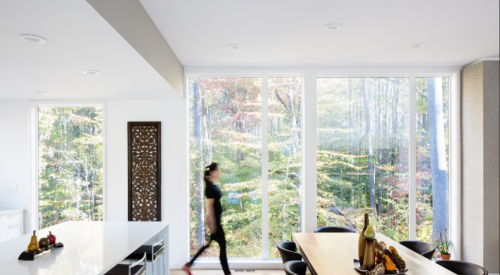 energy efficient homes & Health-conscious builders typically focus on air quality, but natural lighting also contributes to well-being. Lighting strategy is part of the architectural design, and the builder can enhance it by specifying the right glass.