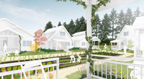 Sunnyside Cohousing community Rendering