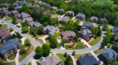 Single family community in Georgia