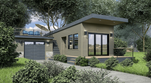 The Wedge model by Cavco: an example of attainable housing that will be at Show Village at IBS 2024 