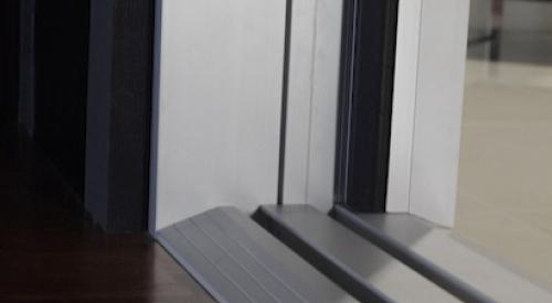 LaCantina Doors ADA-compliant folding door threshold