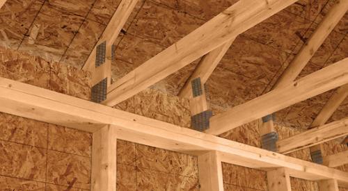 Raised-heel trusses