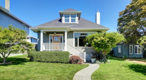 Single-family suburban home