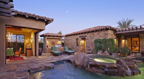 Hot tub and pool