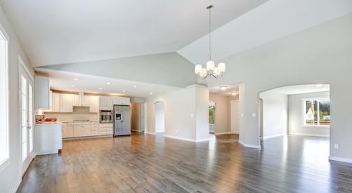 Inside of an empty home