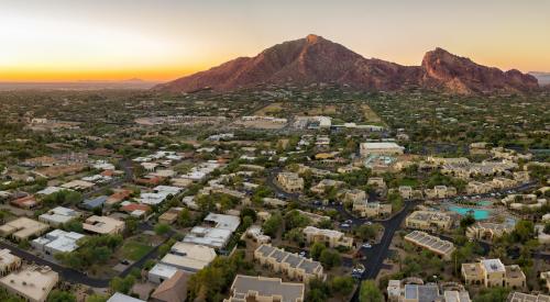 Aerial view of Arizona