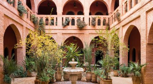 Interior courtyard