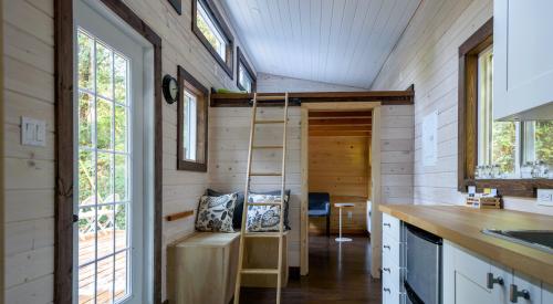 Interior of small home