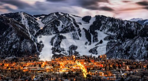 Aspen, Colorado skyline