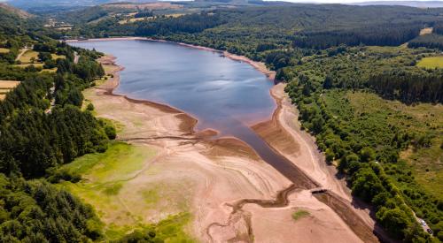 drying up water reservoir