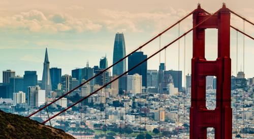 San Francisco from the Golden Gate Bridge