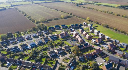 suburban aerial