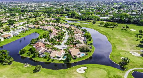 Gated community in Florida