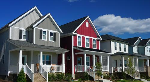 Row of homes