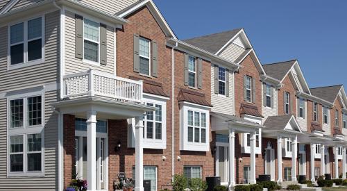 row of townhomes