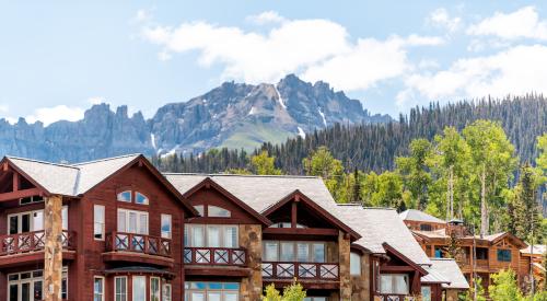 Ski resort in Colorado