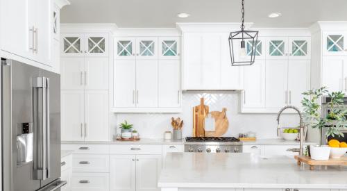 All white kitchen