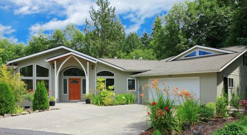 One-level suburban home 