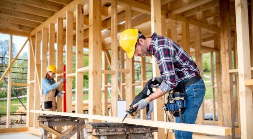 Sawing lumber for timber framing a house