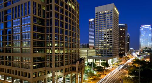 Downtown Phoenix at night