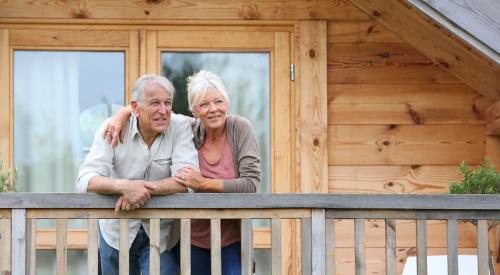 Older adult couple