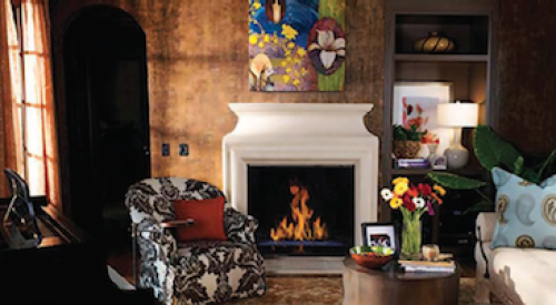 Astria Montebello fireplace