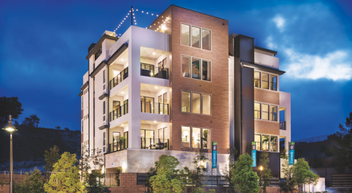 The Penthouses at Lucent_San Diego_Woodley Architectural Group_Shea Homes_young homebuyers_empty nesters alike. Photo: Aron Photography