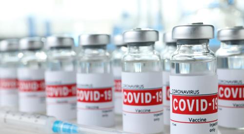 Covid vaccine bottles