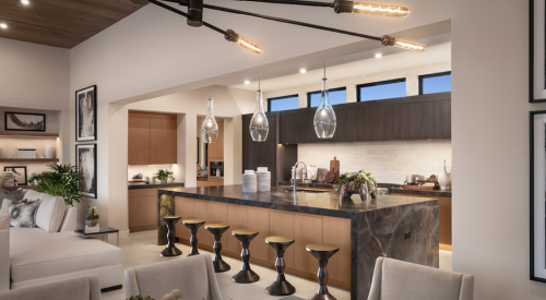 Kitchen of Cavallo model at White Horse, Scottsdale, Ariz. 