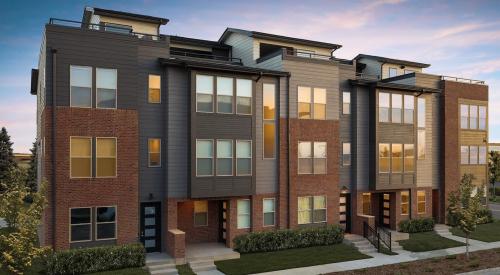 Townhomes exterior DTJ design