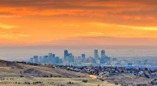 Skyline of Denver, CO