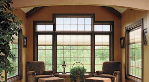 New energy-efficient windows in a home