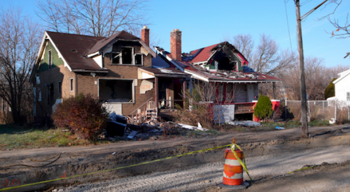 Derelict Detroit housing; Photo: Flickr user Stan Wiechers (CC BY-SA 2.0)