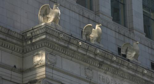 Exterior of Federal Reserve bank