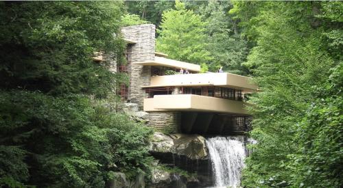 Frank Lloyd Wright's Fallingwater in Mill Run, Pa., has been plagued by structural issues and water leaks