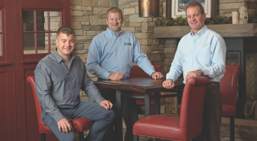 Garman Builders' senior management team