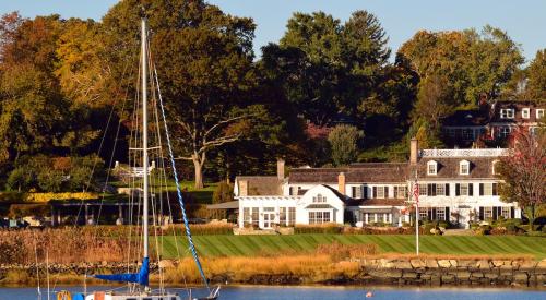 Luxury lakefront home in Greenwich, CT