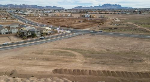 Land cleared for housing development