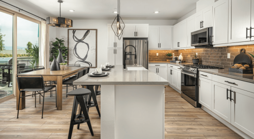 Starter home kitchen by Landsea Homes