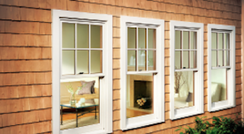 An example of the traditional-looking Marvin Next Generation Ultimate Double Hung window.