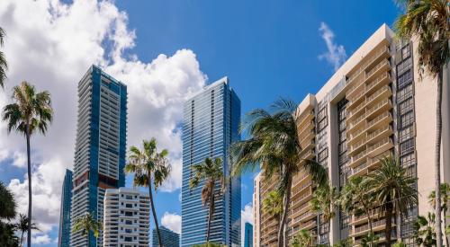 Expensive metros like Miami are building more luxury high-rise condos