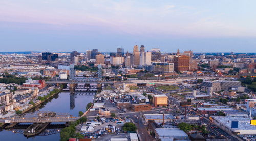 View of Newark, NJ, where home values have risen most in the US in 2023