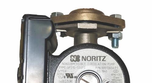 To extend water-saving capabilities for its array of tankless residential models, Noritz has released its RPK-EXT External Pump Kit for recirculation. Available as a separate add-on component to 26 additional Noritz residential models beyond its NRCP line of condensing tankless water heaters, the kit includes a sensor to monitor the hot-water line and automatically turn off the circulator once it hits the preset temperature. The kit also uses a dedicated return line to send water that’s sitting in the line 