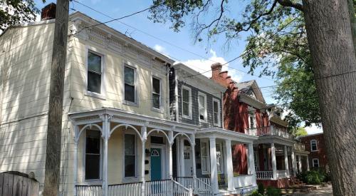 Old houses in Richmond, Virginia