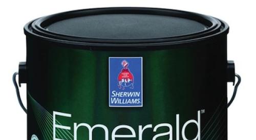 Emerald Interior and Exterior paints from Sherwin-Williams are durable and self-